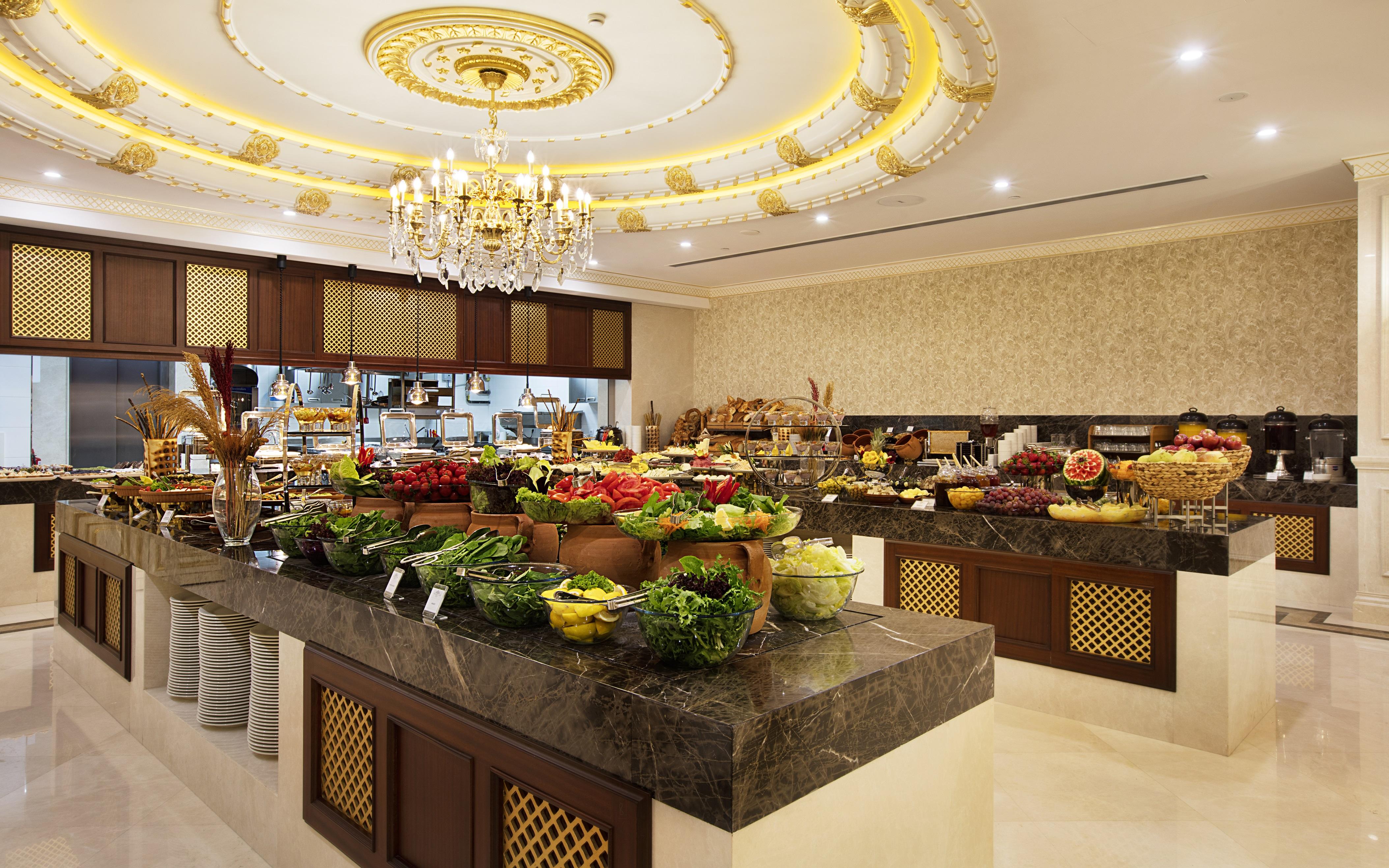 オットマンズ ライフ ホテル デラックス イスタンブール エクステリア 写真 The buffet at the hotel